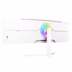 Arozzi Nova 49” Curved écran plat de PC 49" Dual QHD LED Blanc - Vue supplémentaire 5
