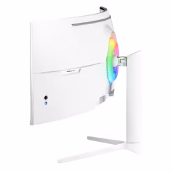 Arozzi Nova 49” Curved écran plat de PC 49" Dual QHD LED Blanc - Vue supplémentaire 6