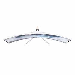 Arozzi Nova 49” Curved écran plat de PC 49" Dual QHD LED Blanc - Vue supplémentaire 8