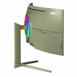Arozzi Nova 49” Curved écran plat de PC 49" Dual QHD LED Vert - Vue supplémentaire 3