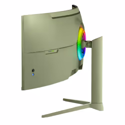 Arozzi Nova 49” Curved écran plat de PC 49" Dual QHD LED Vert - Vue supplémentaire 6