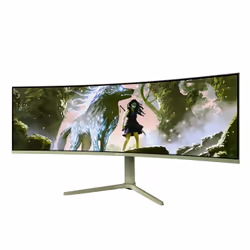 Arozzi Nova 49” Curved écran plat de PC 49" Dual QHD LED Vert - Vue supplémentaire 7