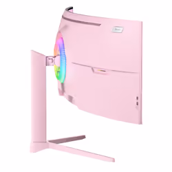 Arozzi Nova 49” Curved écran plat de PC 49" Dual QHD LED Rose - Vue supplémentaire 3