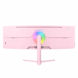 Arozzi Nova 49” Curved écran plat de PC 49" Dual QHD LED Rose - Vue supplémentaire 4