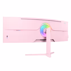Arozzi Nova 49” Curved écran plat de PC 49" Dual QHD LED Rose - Vue supplémentaire 5
