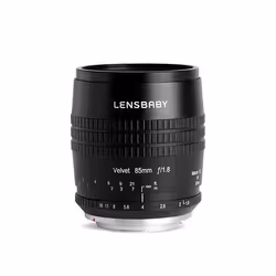 Lensbaby Velvet 85, Objectif macro, 4/3, Sony E