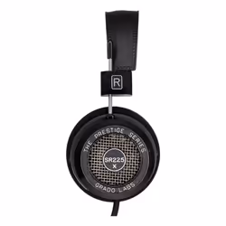 Grado Labs SR225x, Avec fil, 20 - 20000 Hz, Musique, Casque, Noir