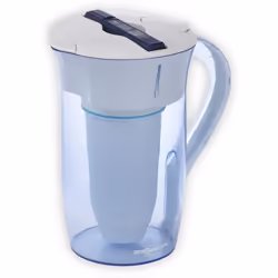 Zero 10-Cup, Filtre à eau pour carafe, 2,36 L, Bleu, Blanc