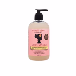 Camille Rose Natural Curl Maker 355ml, 240 ml, Unisexe, Dionized water, pectin, coco nucifera(coconut )oil, aloe barbadensis ...