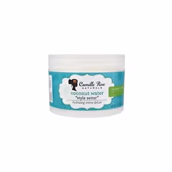 Camille Rose Natural Coconut Water Style Setter 240ml, 240 ml, Unisexe, Cheveux fins, Hydratant, Brillant, Aloe vera, Noix de ...