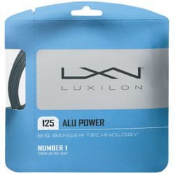 luxilon bb alu power 15 string silver plata