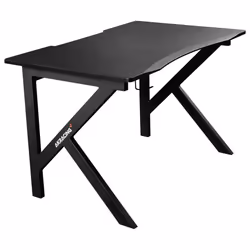 AKRacing AK-SUMMIT-BK, Droit, Forme libre, Panneaux MDF, Acier, Jouer, PVC