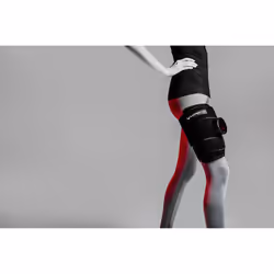 HyperIce Venom Leg masseur Genou, Jambes Noir
