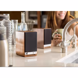 Audioengine HD3 haut-parleur Noyer Avec fil &sans fil 15 W