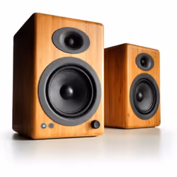 Audioengine A5+ WIRELESS, 2-voies, 2.0 canaux, Sans fil, 50 W, 50 - 22000 Hz, Marron
