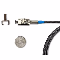 DELL 1DJXC câble antivol Noir, Argent 1,82 m