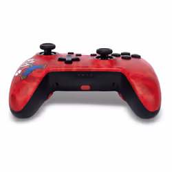 PowerA Here We Go Mario Noir, Rouge Bluetooth/USB Manette de jeu Analogique Nintendo Switch - Vue supplémentaire 7