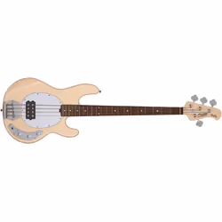 Sterling by Music Man StingRay Ray4, Guitare basse électrique, 4 cordes, Beige, Vintage Cream, Solide, Moyen