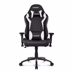 AKRacing SX, Siège de jeu sur PC, Siège rembourré, Dossier rembourré, PC, Métal, Noir