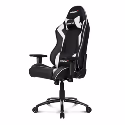 AKRacing SX Siège de jeu sur PC Siège rembourré Noir, Blanc