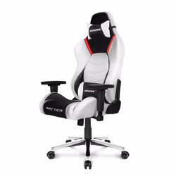 AKRacing Premium Siège de jeu sur PC Siège capitonné Noir, Rouge, Blanc