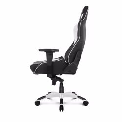 AKRacing Pro Siège de jeu sur PC Siège capitonné Noir, Blanc