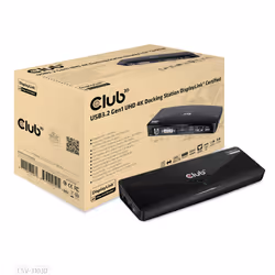 CLUB3D CSV-3103D The Club 3D Universal USB 3.1 Gen 1 UHD 4K Docking station DisplayLink™ - Vue supplémentaire 5