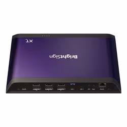 BrightSign XT1145 lecteur multimédia Noir, Violet 8K Ultra HD