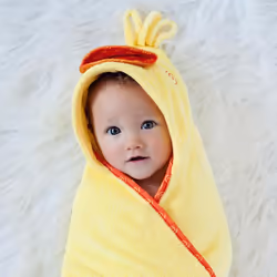 ZOOCCHINI 11201, 76 x 76 cm, Coton, Jaune, 1 pièce(s)