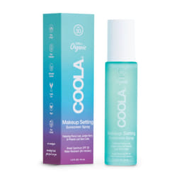 Coola LLC Makeup Setting Spray Organic SPF 30, 44 ml Spray de protection solaire Visage Adultes