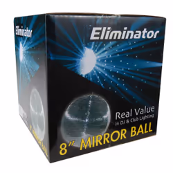 Adj EM8 boule à facettes 20,3 cm Miroir