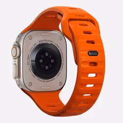 Nomad NM00736685 accessoire intelligent à porter sur soi Bande Orange Aluminium, Fluoroélastomère