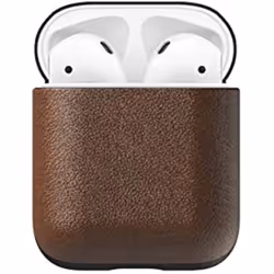 Etui pour AirPods - NOMAD - Marron - Léger - Cuir - Protection élégante
