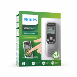 Philips DVT1250 dictaphone Mémoire interne + carte mémoire Noir, Gris - Vue supplémentaire 8