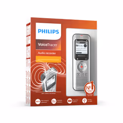 Philips Voice Tracer DVT2050/00 dictaphone Carte flash Argent - Vue supplémentaire 8