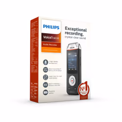 Philips Voice Tracer DVT2110/00 dictaphone Carte flash Noir, Chrome - Vue supplémentaire 8