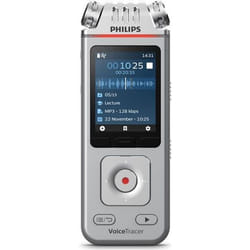 Philips Voice Tracer DVT4110/00 dictaphone Carte flash Chrome, Argent