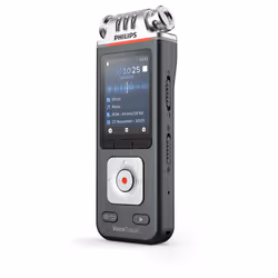 Philips Voice Tracer DVT6110/00 dictaphone Carte flash Anthracite, Chrome
