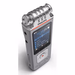 Philips DVT4115 Digital Voice Tracer Carte flash Chrome, Argent - Vue supplémentaire 4