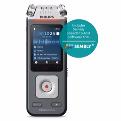 Philips VoiceTracer Noir, Gris - Vue supplémentaire 6
