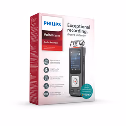 Philips VoiceTracer Noir, Gris - Vue supplémentaire 7