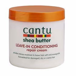Cantu Shea Butter Leave-in Conditioner, Femmes, Cheveux colorés, Cheveux abimés, Cheveux secs, Cheveux épais, Anti-frisottis, ...