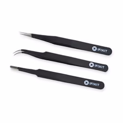 iFixit EU145060-2, Outil de préhension, Pinces, 3 pince(s), Noir/Bleu, 3 outils, Emplacement