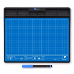 iFixit FixMat, Tapis magnétique, Universel, Stylo, Noir, Bleu, Blanc, 300 mm, 250 mm