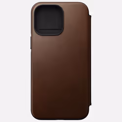 Nomad Folio Modern, Folio, Apple, iPhone 14 Pro Max, 17 cm (6.7"), Marron