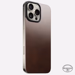 Nomad NM01361985, Housse, Apple, iPhone 16 Pro Max, 17,5 cm (6.9"), Marron