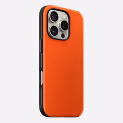Nomad Sport Etui Magma-, Housse, Apple, iPhone 16 Pro, 16 cm (6.3"), Magma colour