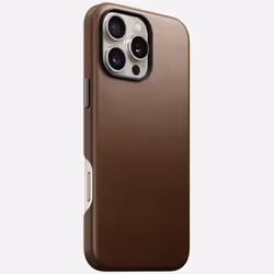 Nomad NM01389385, Housse, Apple, iPhone 16 Pro Max, 17,5 cm (6.9"), Marron