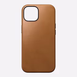 Nomad Modern Leather Case, Housse, Apple, iPhone 15, 15,5 cm (6.1"), Teint