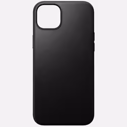 Nomad Modern Leather Case, Housse, Apple, iPhone 15 Plus, 17 cm (6.7"), Noir